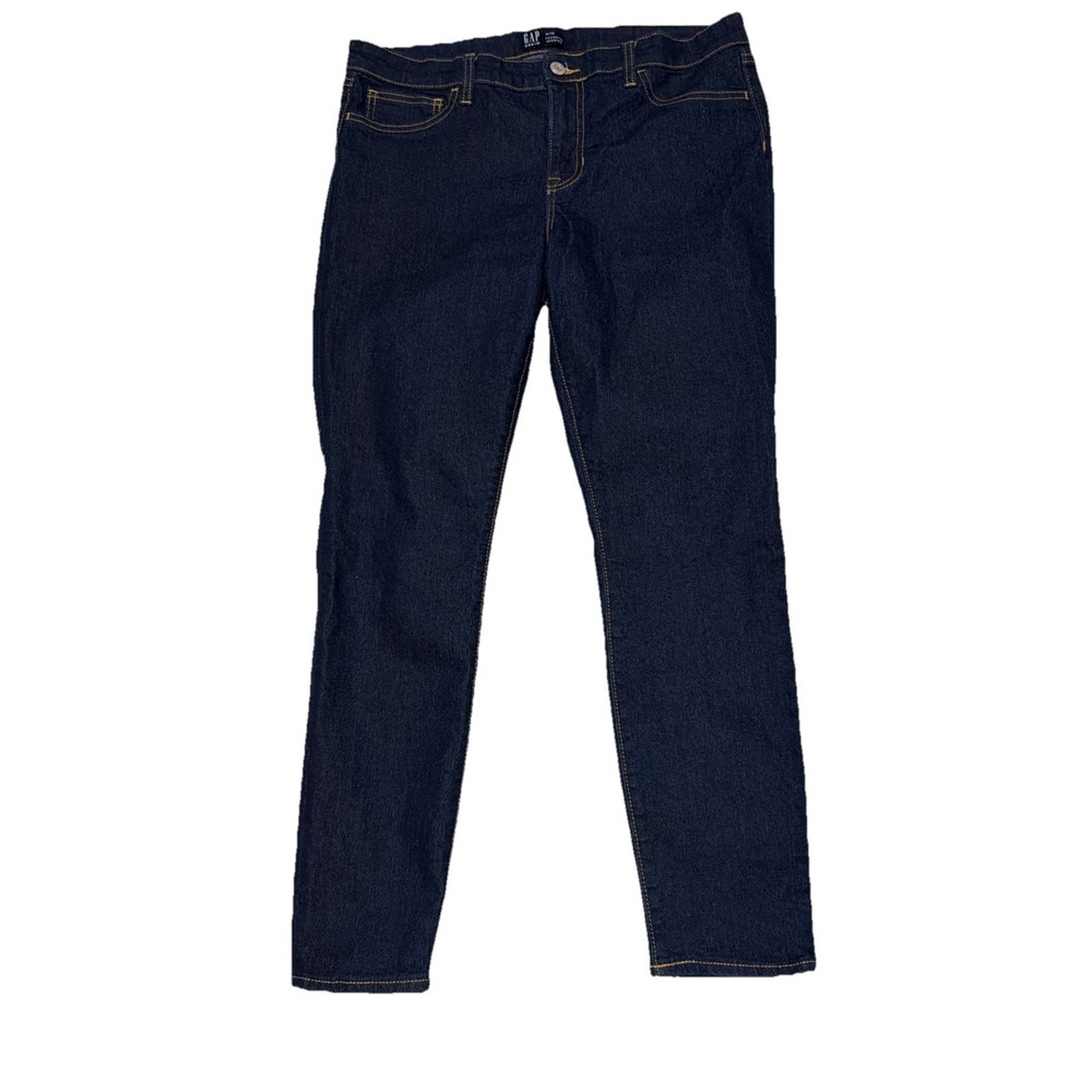 Gap Denim Favorite Jegging Dark Wash Blue Women's Size 10 /‎ 30 Skinny Stretch